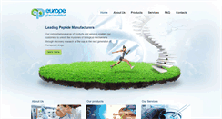Desktop Screenshot of europeptides.com